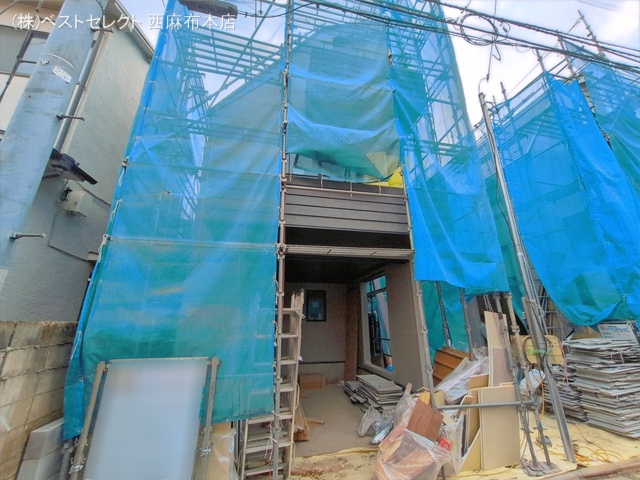 東京都北区上十条５丁目の新築戸建てシート写真 2026年3月31日撮影