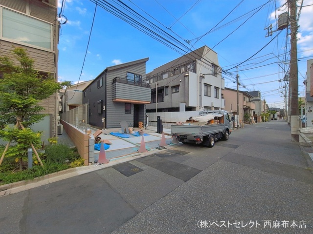 東京都板橋区常盤台１丁目の新築戸建て外構写真 2026年5月12日撮影