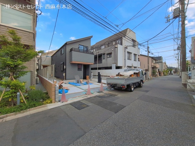 東京都板橋区常盤台１丁目の新築戸建て外構写真 2026年5月12日撮影