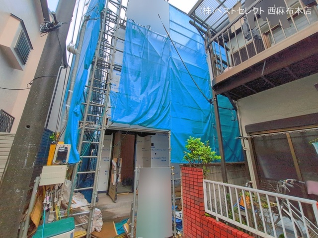東京都中野区新井１丁目の新築戸建てシート写真 2026年5月20日撮影