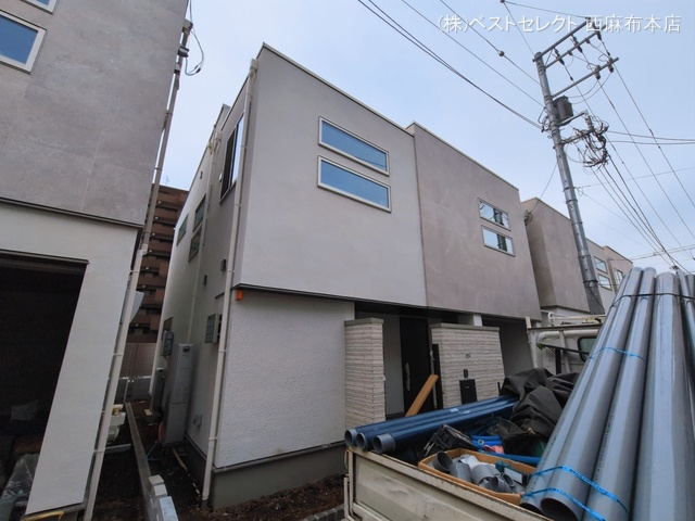 東京都大田区石川町2丁目の新築戸建て外構写真 2026年3月1日撮影