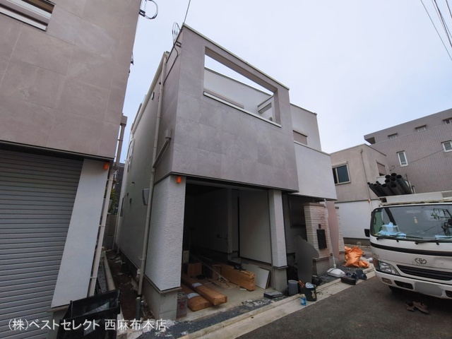 東京都大田区石川町２丁目の新築戸建て外構写真 2026年3月1日撮影