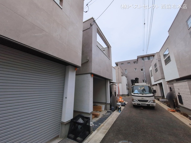 東京都大田区石川町２丁目の新築戸建て外構写真 2026年3月1日撮影