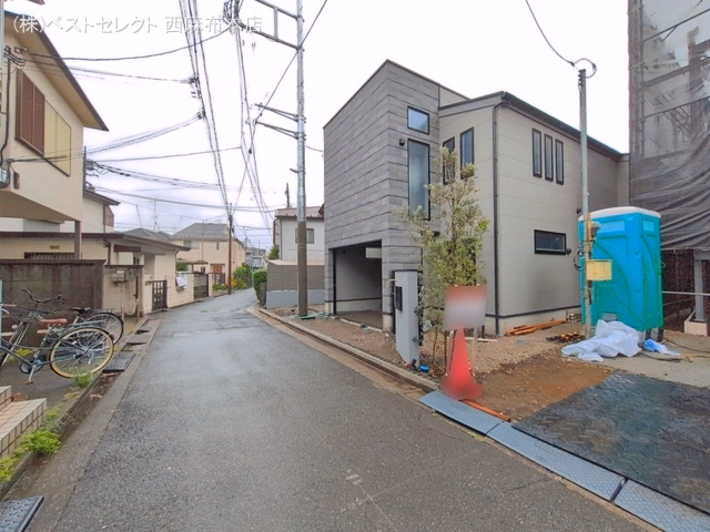 東京都杉並区和泉３丁目の新築戸建て外構写真 2026年6月7日撮影