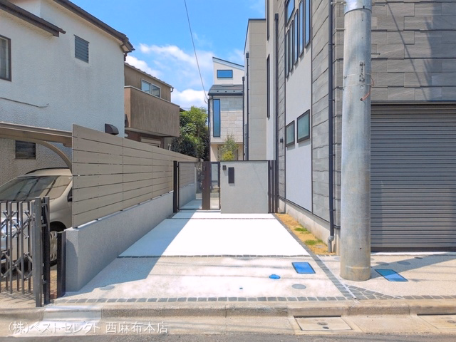 新築戸建て 杉並区和泉3丁目 宅地2 完成