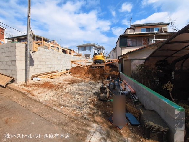 東京都大田区南馬込３丁目の新築戸建て基礎写真 2026年3月17日撮影