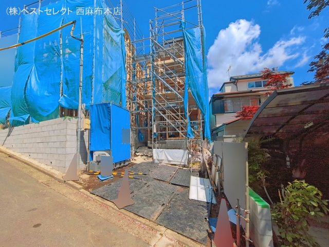 東京都大田区南馬込３丁目の新築戸建て上棟写真 2026年4月15日撮影