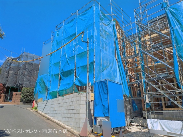 東京都大田区南馬込３丁目の新築戸建て上棟写真 2026年4月15日撮影