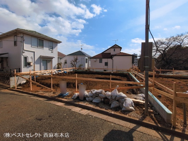 東京都大田区南馬込3丁目の新築戸建て基礎写真 2026年3月17日撮影