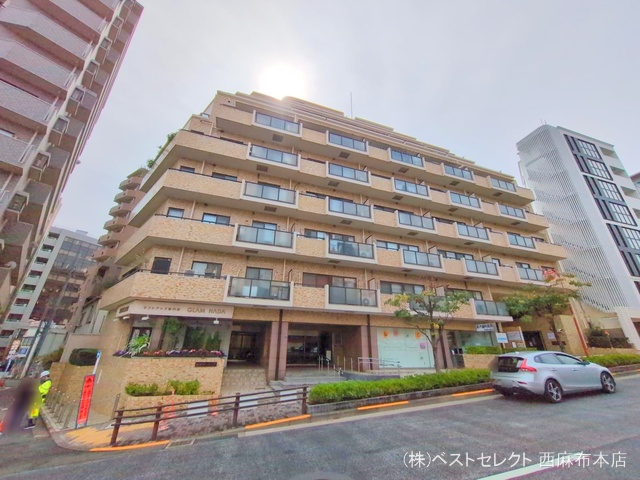 東京都新宿区住吉町のマンション『四谷ガーデニア』外観写真 2025年3月27日撮影