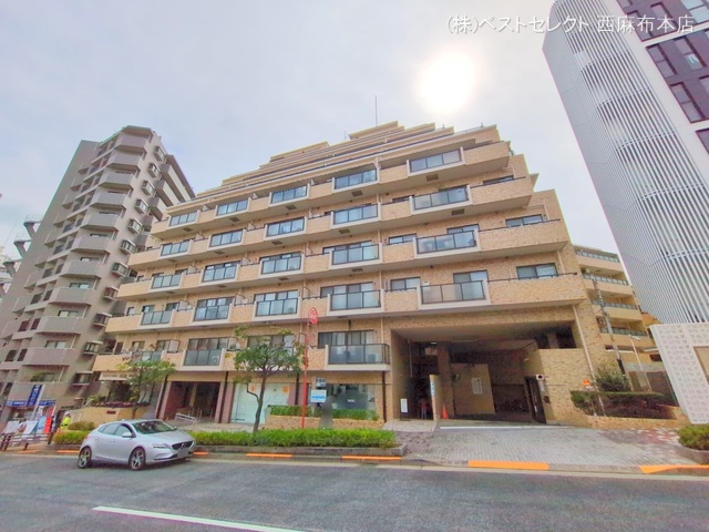 東京都新宿区住吉町のマンション『四谷ガーデニア』外観写真 2025年3月27日撮影