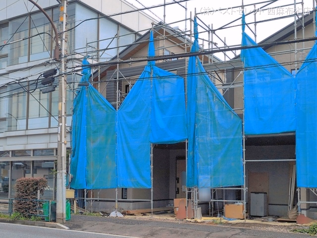 東京都杉並区宮前１丁目の新築戸建てシート写真 2026年7月2日撮影