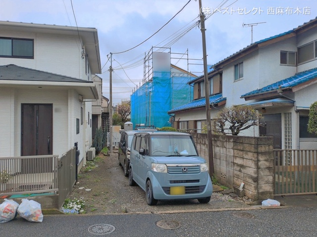 東京都大田区南馬込２丁目の新築戸建てシート写真 2026年4月1日撮影