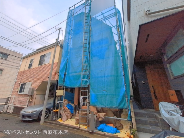 東京都大田区東馬込1丁目の新築戸建て上棟写真 2026年6月25日撮影