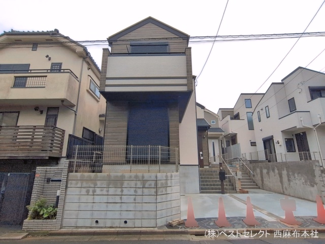 新築戸建て 杉並区久我山4丁目II 2号棟 外構