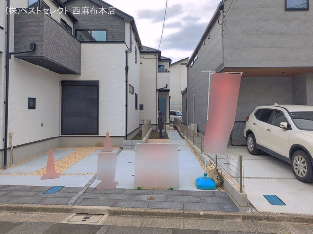 東京都練馬区石神井台3丁目の新築戸建て完成写真 2026年6月9日撮影