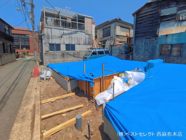 東京都品川区旗の台２丁目の新築戸建て基礎写真 2026年5月17日撮影