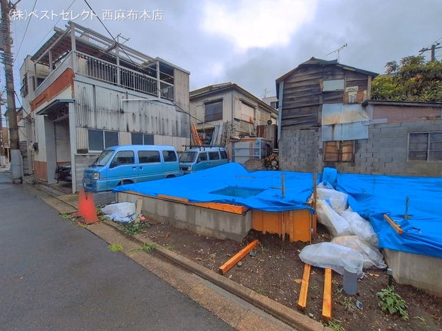 東京都品川区旗の台２丁目の新築戸建て基礎写真 2026年6月7日撮影