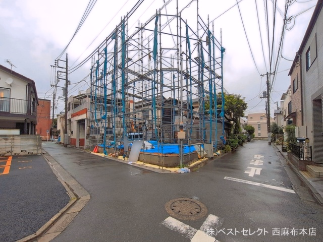 東京都品川区旗の台２丁目の新築戸建て基礎写真 2026年7月1日撮影