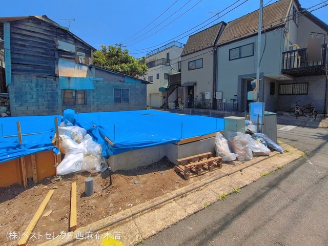 東京都品川区旗の台２丁目の新築戸建て基礎写真 2026年5月17日撮影