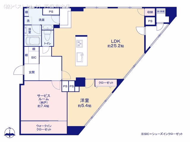 中古マンション 目白が丘マンション 間取図