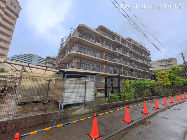 東京都品川区南品川５丁目のマンション『ローズハイツ仙台坂』外観写真 2026年7月1日撮影