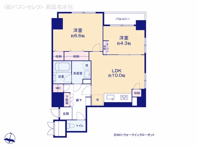 駒込グローリア初穂 間取図