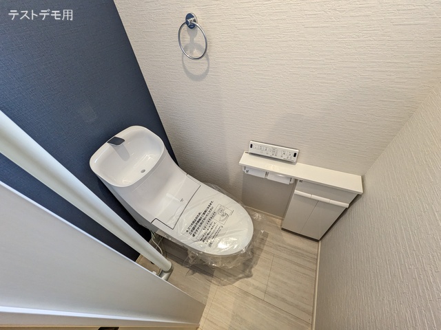 埼玉県さいたま市西区大字佐知川の新築戸建てトイレ写真 2025年4月4日撮影