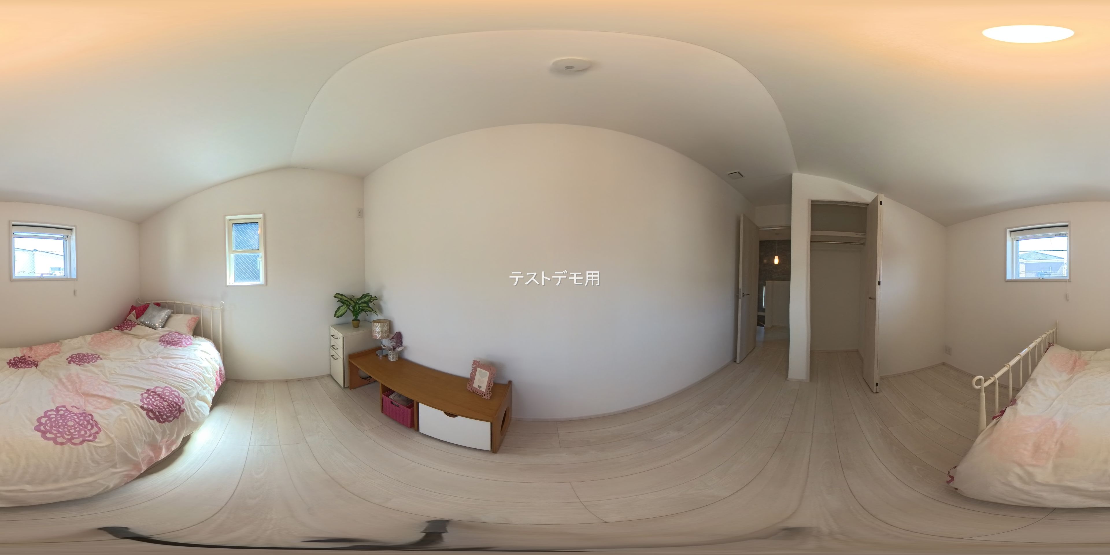 埼玉県さいたま市西区大字佐知川の新築戸建てパノラマ（居室サブ）写真 2025年4月4日撮影