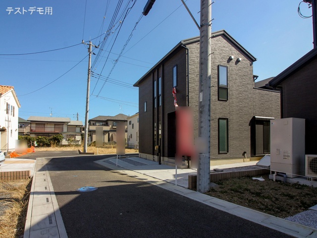 埼玉県さいたま市西区大字佐知川の新築戸建て完成写真 2023年3月3日撮影