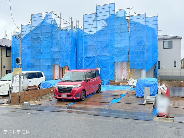 埼玉県さいたま市緑区大字中尾の新築戸建て更地・土地写真 2024年3月6日撮影