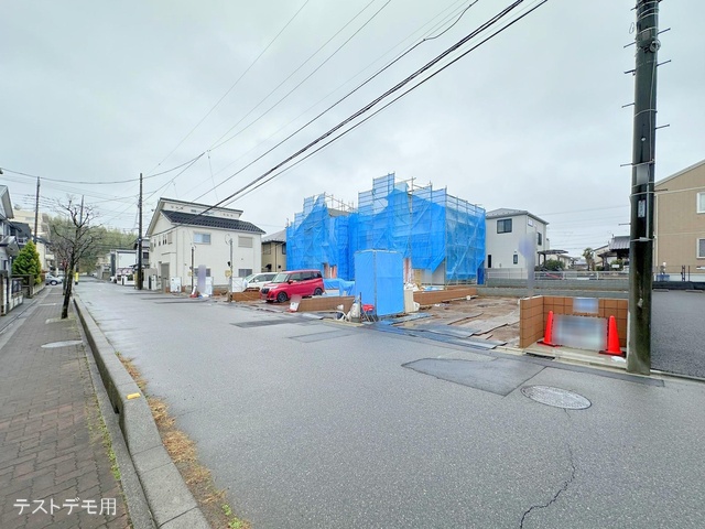 埼玉県さいたま市緑区大字中尾の新築戸建て更地・土地写真 2024年3月6日撮影