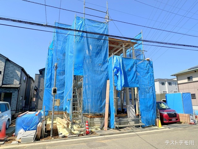 埼玉県さいたま市緑区大字中尾の新築戸建て上棟写真 2024年5月3日撮影