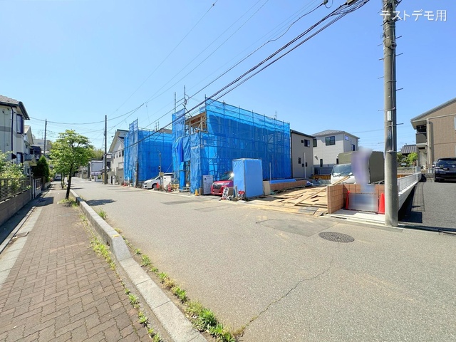 埼玉県さいたま市緑区大字中尾の新築戸建て上棟写真 2024年5月3日撮影