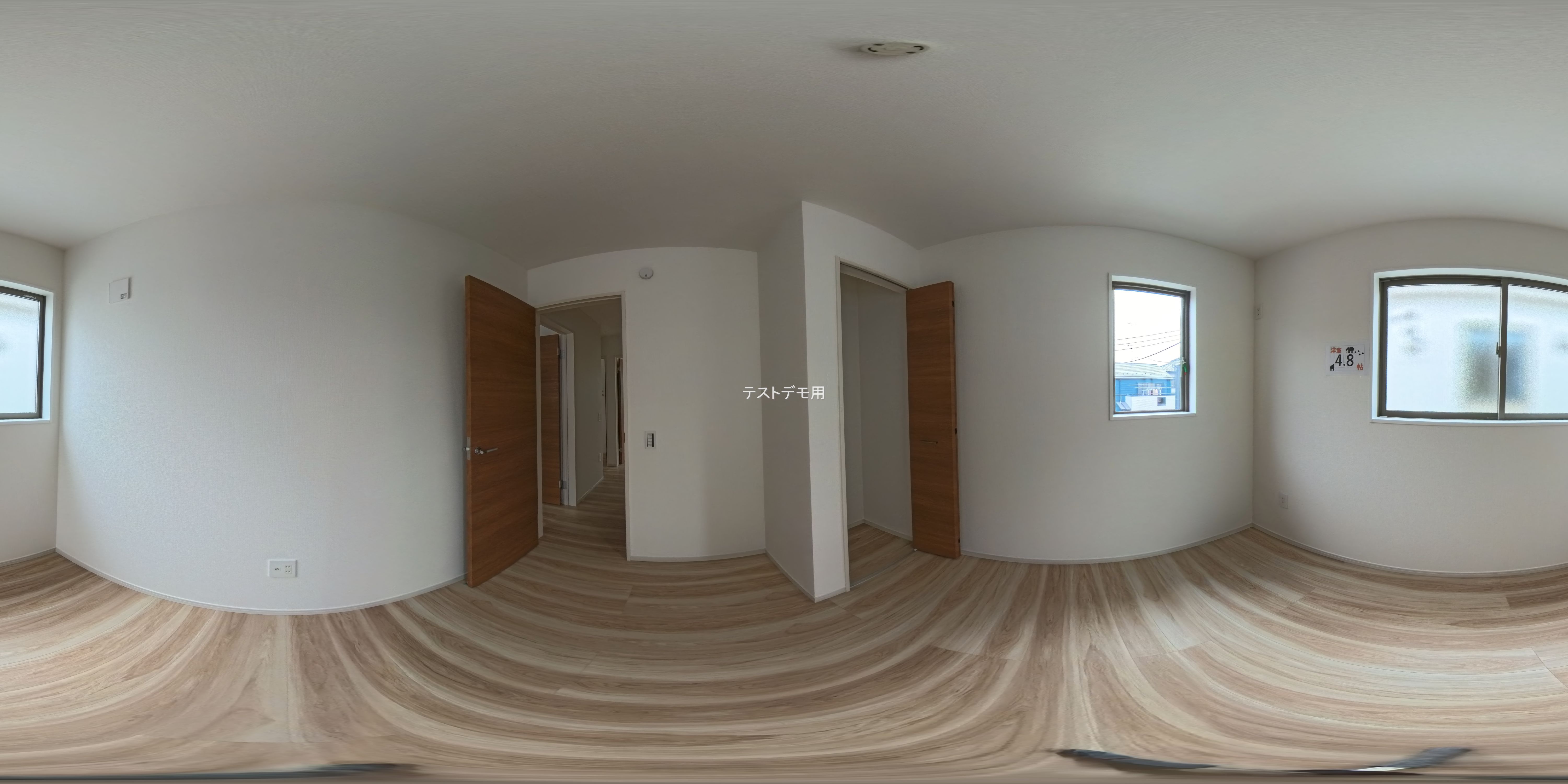 埼玉県さいたま市北区宮原町４丁目の新築戸建てパノラマ（居室サブ）写真 2025年5月23日撮影