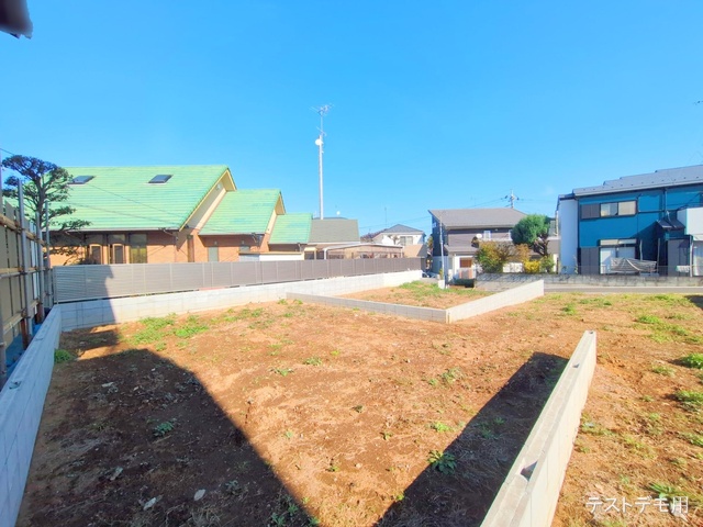 埼玉県さいたま市北区宮原町４丁目の新築戸建て更地・土地写真 2024年11月12日撮影
