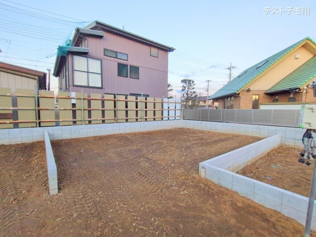 埼玉県さいたま市北区宮原町４丁目の新築戸建て更地・土地写真 2024年12月26日撮影