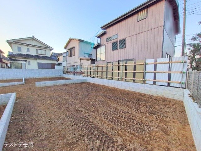 埼玉県さいたま市北区宮原町４丁目の新築戸建て更地・土地写真 2024年12月26日撮影