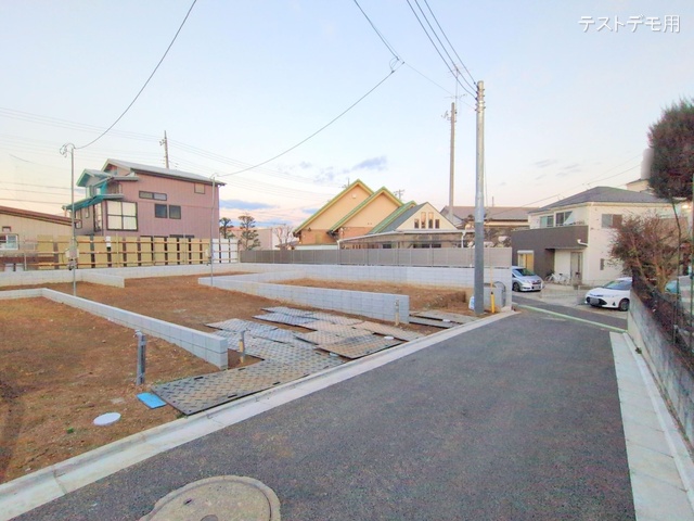 埼玉県さいたま市北区宮原町４丁目の新築戸建て更地・土地写真 2024年12月26日撮影