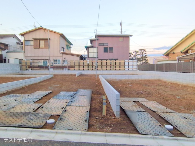埼玉県さいたま市北区宮原町４丁目の新築戸建て更地・土地写真 2024年12月26日撮影