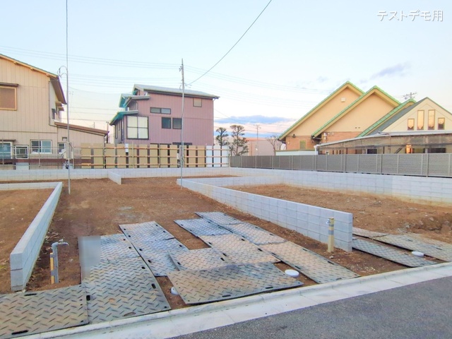 埼玉県さいたま市北区宮原町４丁目の新築戸建て更地・土地写真 2024年12月26日撮影