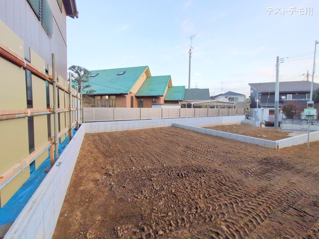 埼玉県さいたま市北区宮原町４丁目の新築戸建て更地・土地写真 2024年12月26日撮影