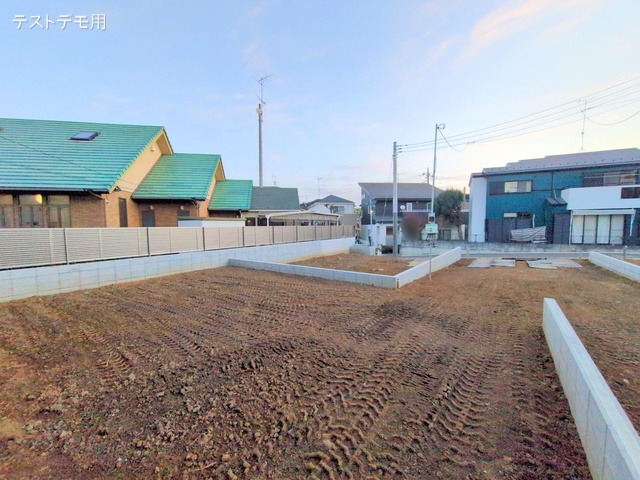 埼玉県さいたま市北区宮原町４丁目の新築戸建て更地・土地写真 2024年12月26日撮影