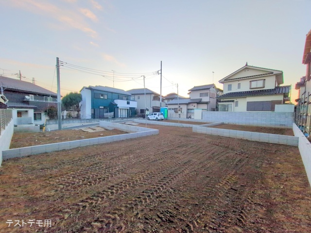埼玉県さいたま市北区宮原町４丁目の新築戸建て更地・土地写真 2024年12月26日撮影
