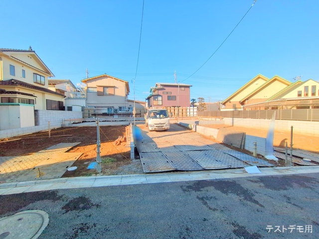 埼玉県さいたま市北区宮原町４丁目の新築戸建て基礎写真 2025年1月28日撮影