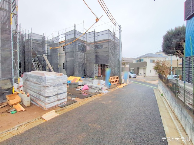 埼玉県さいたま市北区宮原町４丁目の新築戸建てシート写真 2025年3月12日撮影