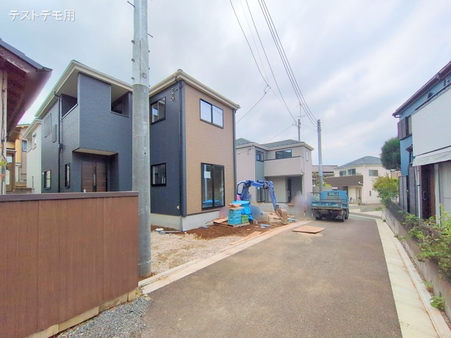 埼玉県さいたま市北区宮原町４丁目の新築戸建て外構写真 2025年4月24日撮影