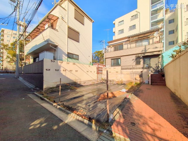 東京都江東区東砂4丁目の新築戸建て更地・土地写真 2024年12月26日撮影