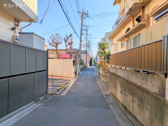 東京都江東区東砂4丁目の新築戸建て更地・土地写真 2024年12月26日撮影