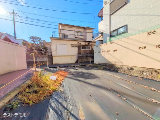 東京都江東区東砂4丁目の新築戸建て更地・土地写真 2024年12月26日撮影
